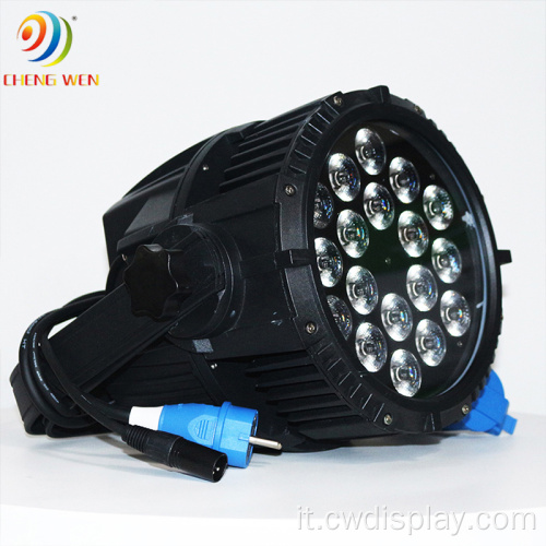 18pcs 10W RGBW LED par Light Imphaproof Par
